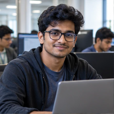 AI & Technology learner in a professional setting